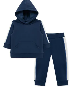 Little Me - Blue Sweatshirt Set