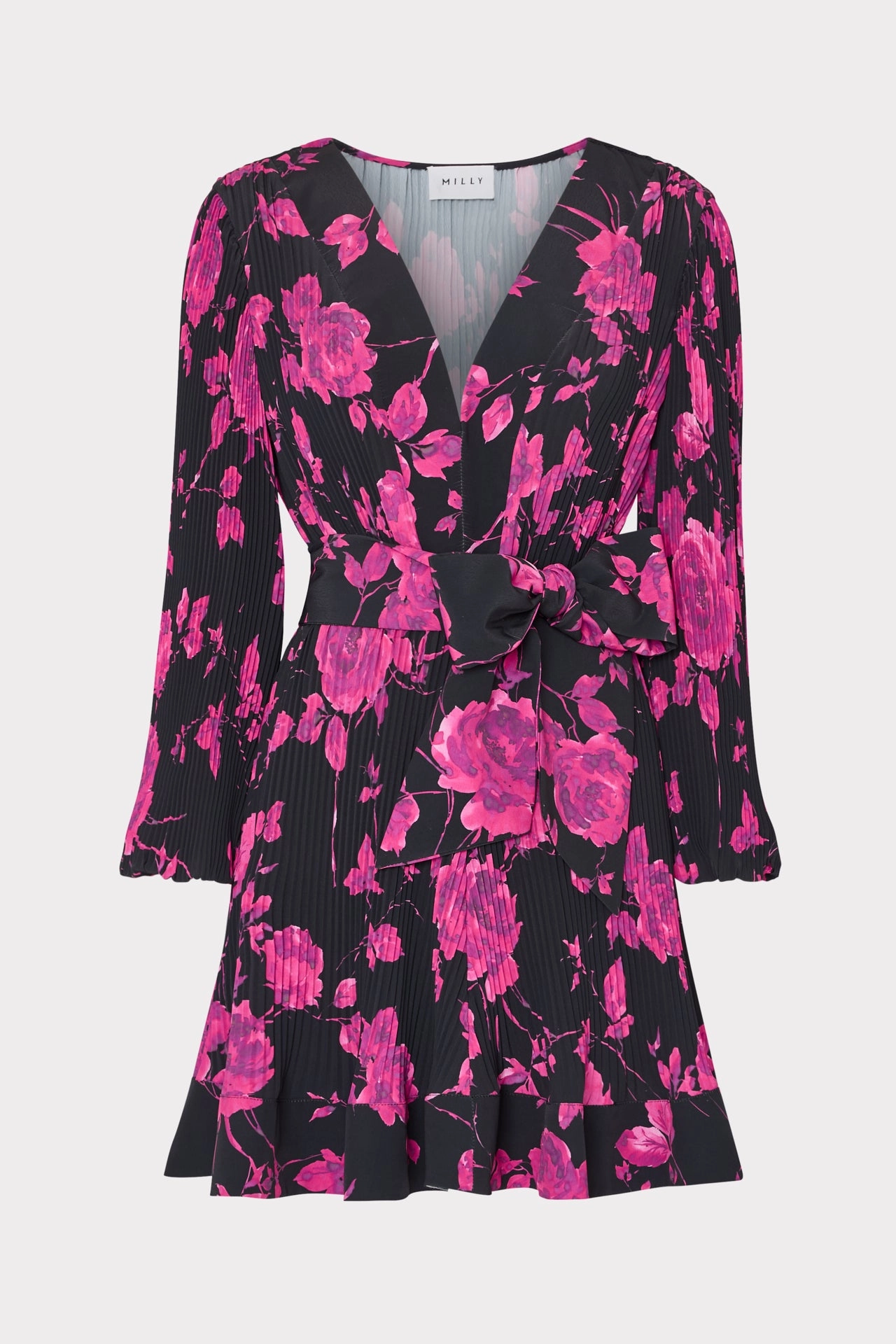 Bridal-Shower summer look Liv Amarilla Rose Pleated Dress