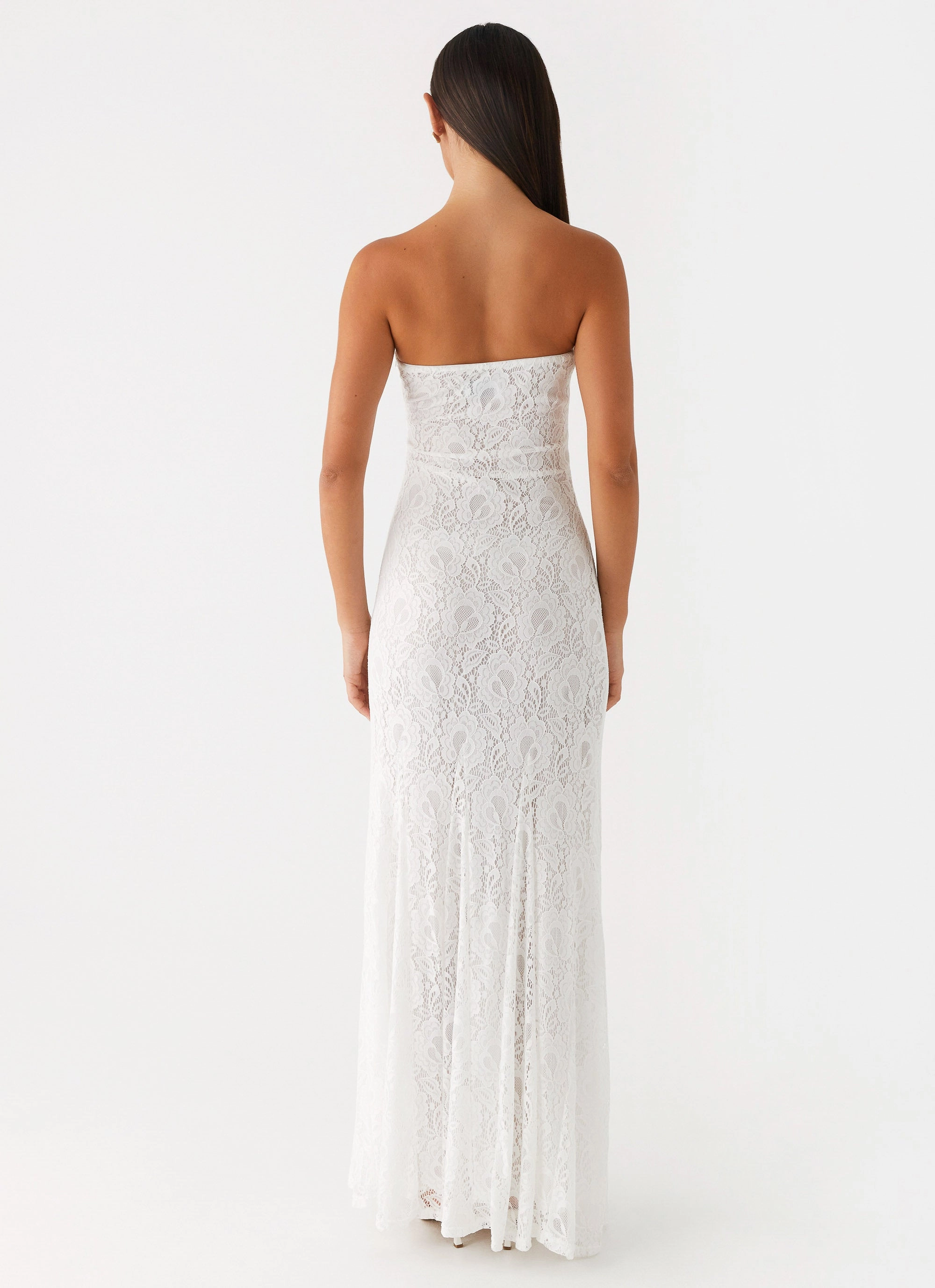 Statement Look Move Free Lolita Lace Maxi Dress - Ivory