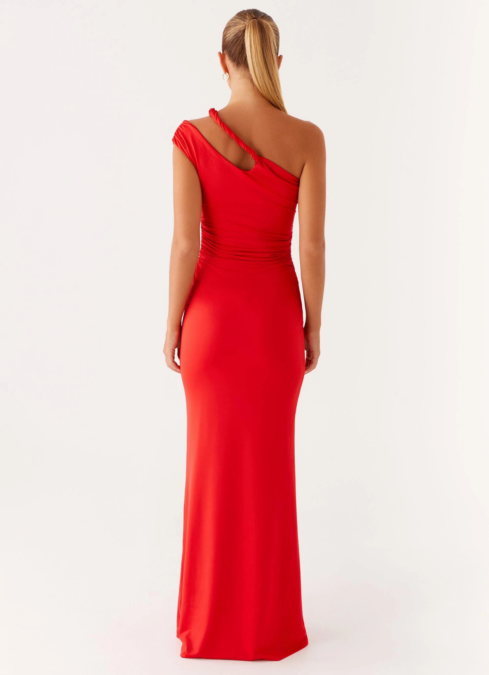 Lopez Maxi Dress - Tangerine Casual-Look Workwear Comfort