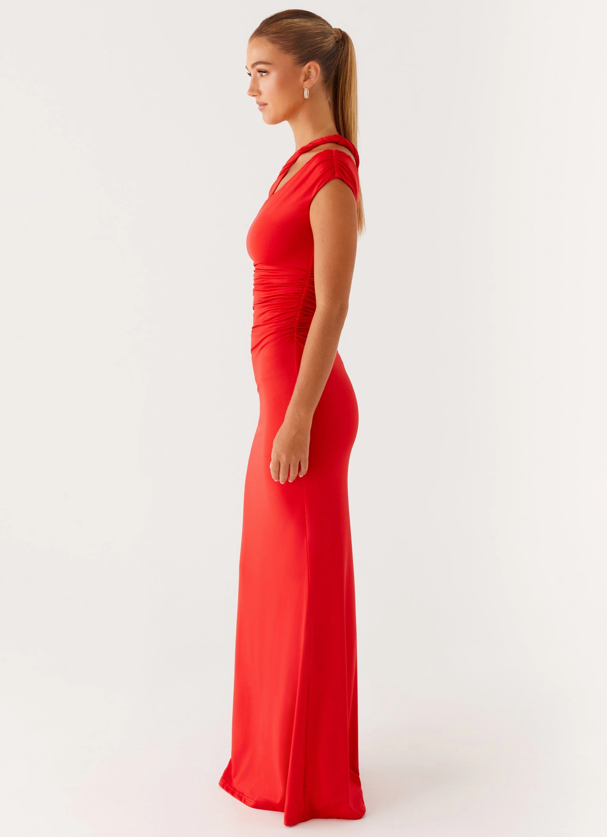 Lopez Maxi Dress - Tangerine Timeless Energy Loose Flow