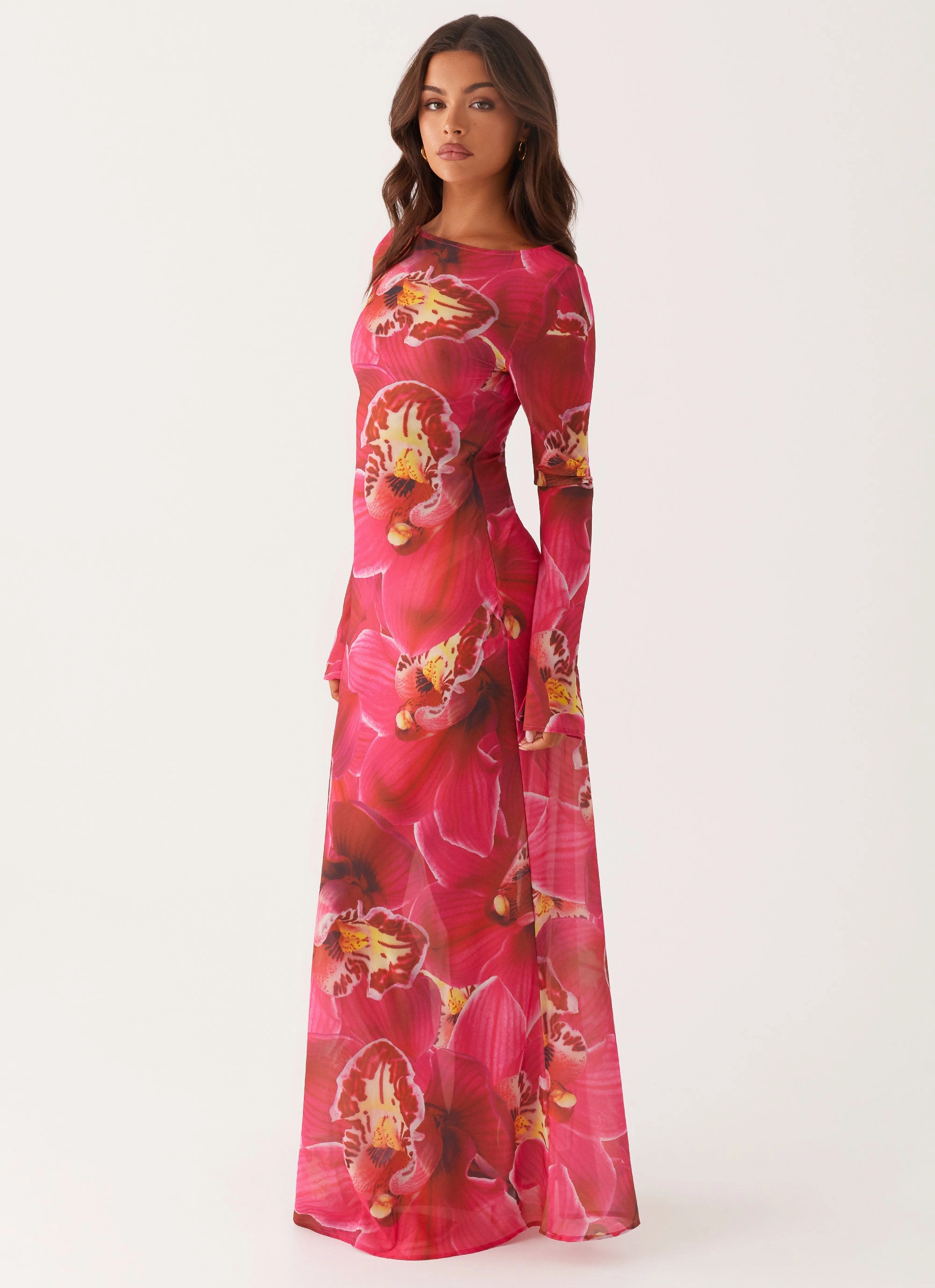 Lorde Maxi Dress - Orchid Pink Chic Appeal