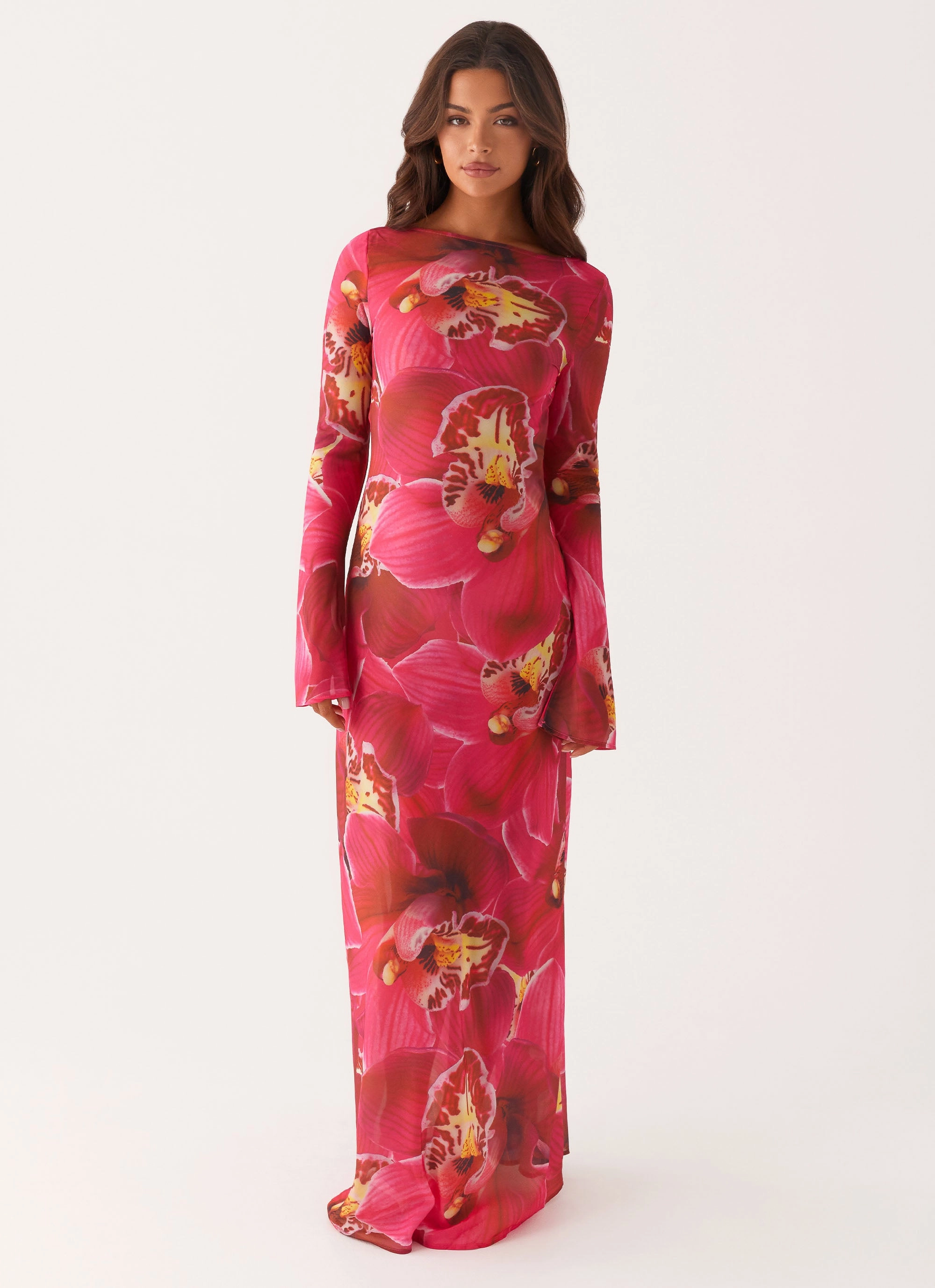 Lorde Maxi Dress - Orchid Pink Fresh Appeal Airy Movement