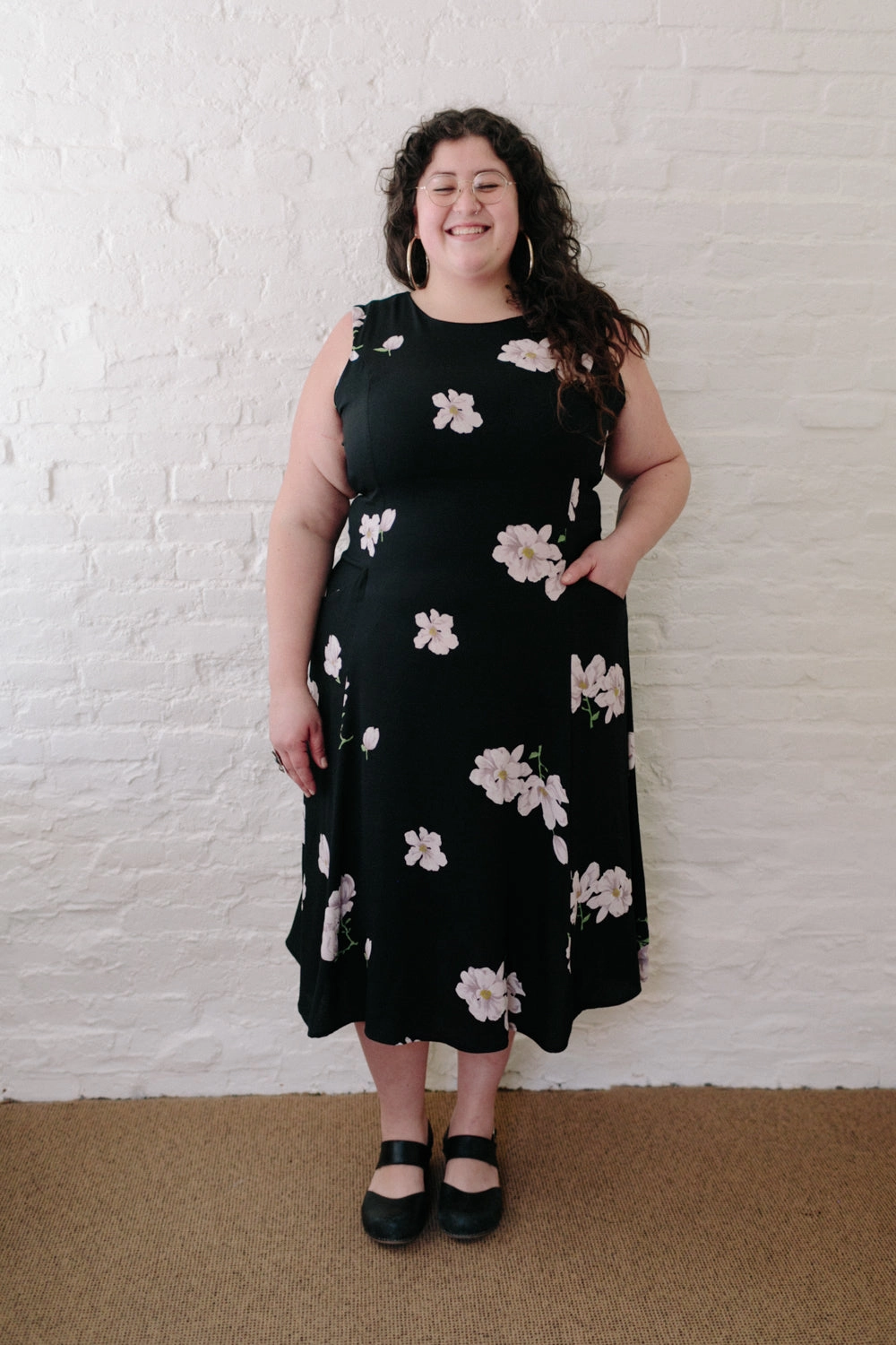Lori Dress in Black Magnolia Edgy vibes Smart Look