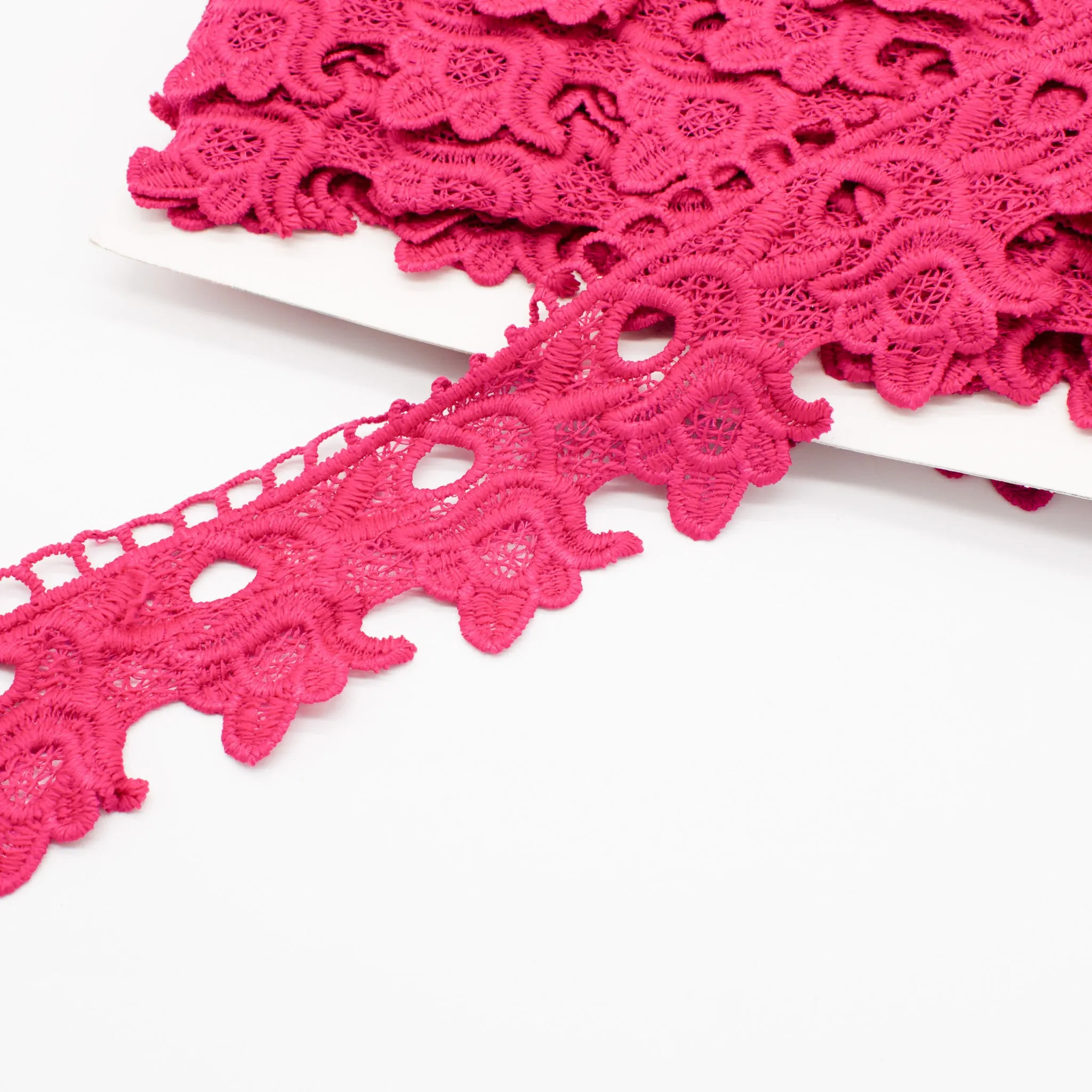 Lotus Guipure Lace Trim 6cm