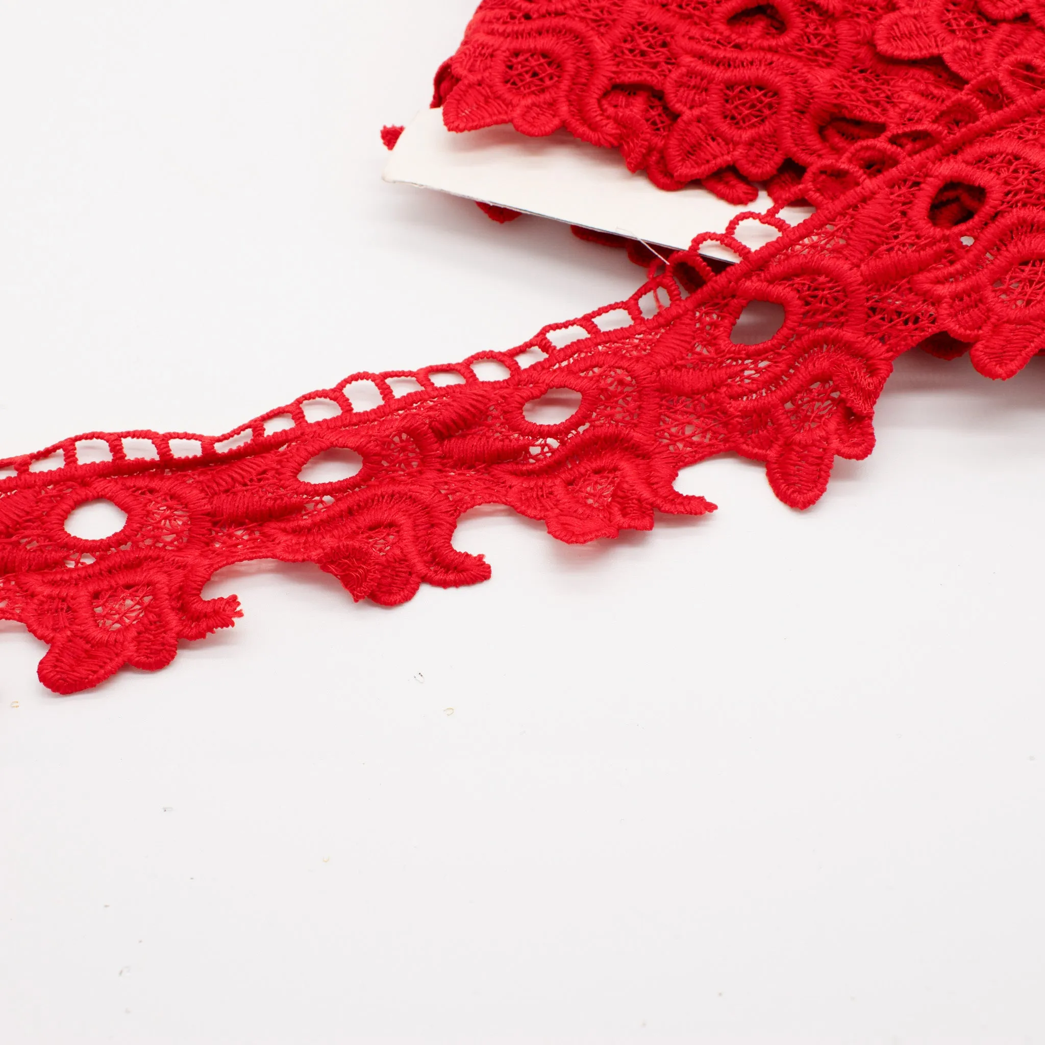 Lotus Guipure Lace Trim 6cm