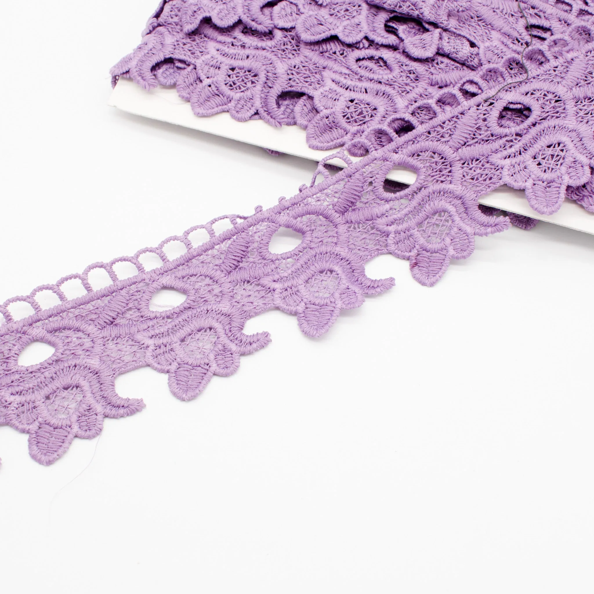 Lotus Guipure Lace Trim 6cm