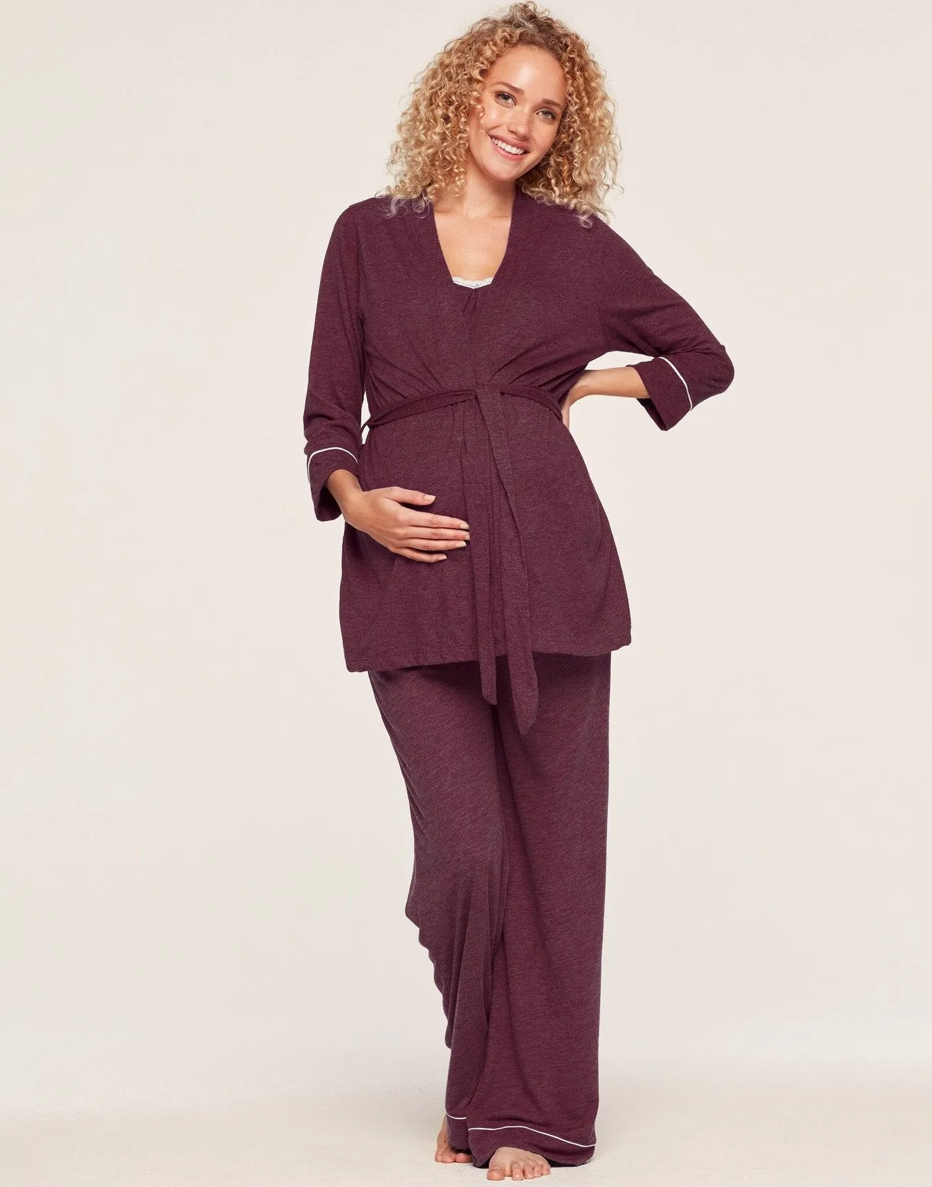 Lounge Chic PJ & Robe Set