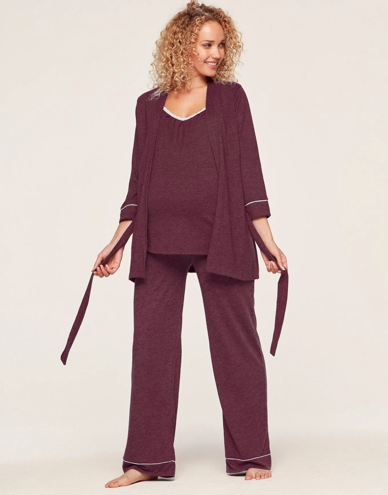 Lounge Chic PJ & Robe Set