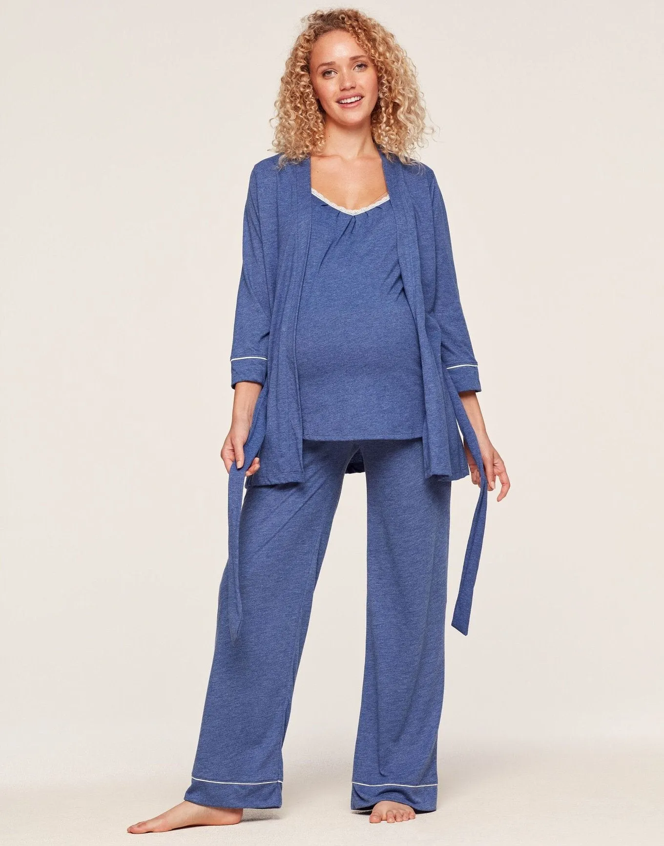 Lounge Chic PJ & Robe Set