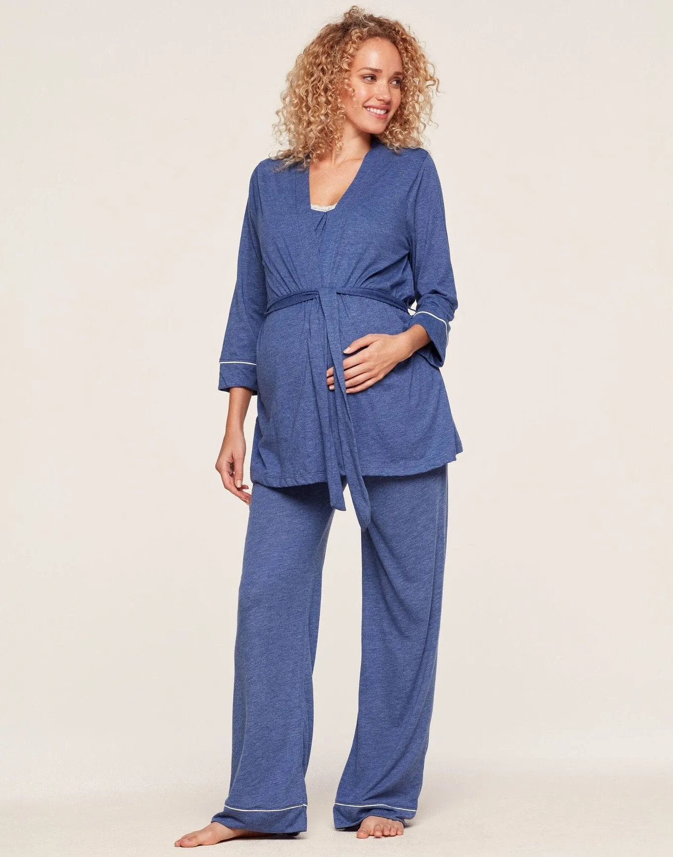 Lounge Chic PJ & Robe Set