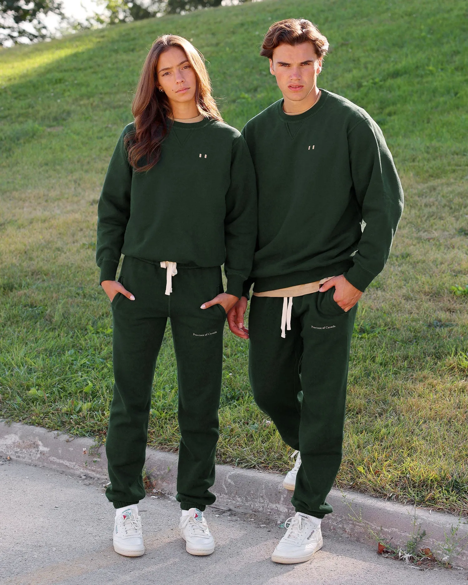 Lounge Fleece Sweatpant Forest