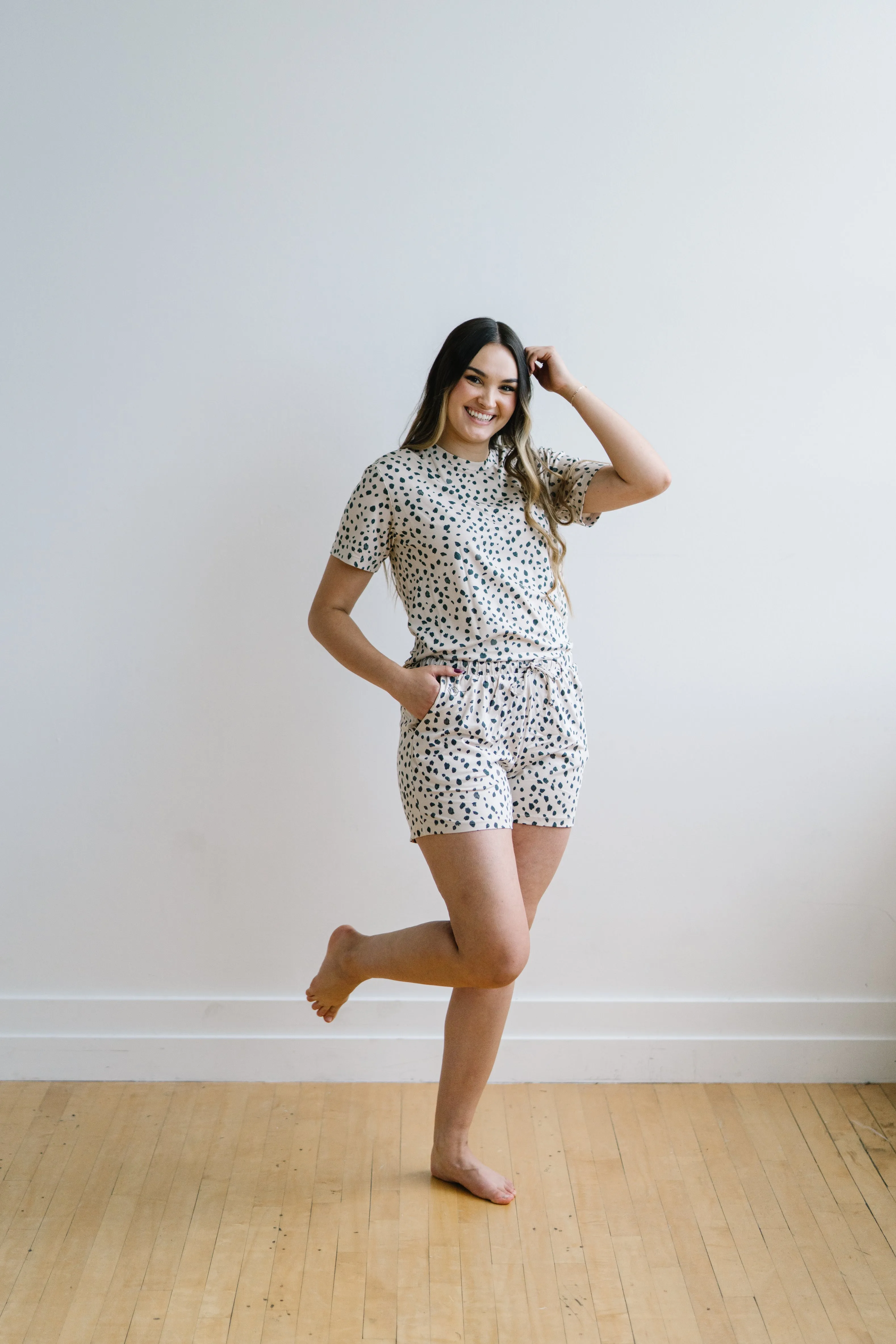 Lounge Premium Pajama Shorts - Dalmatian