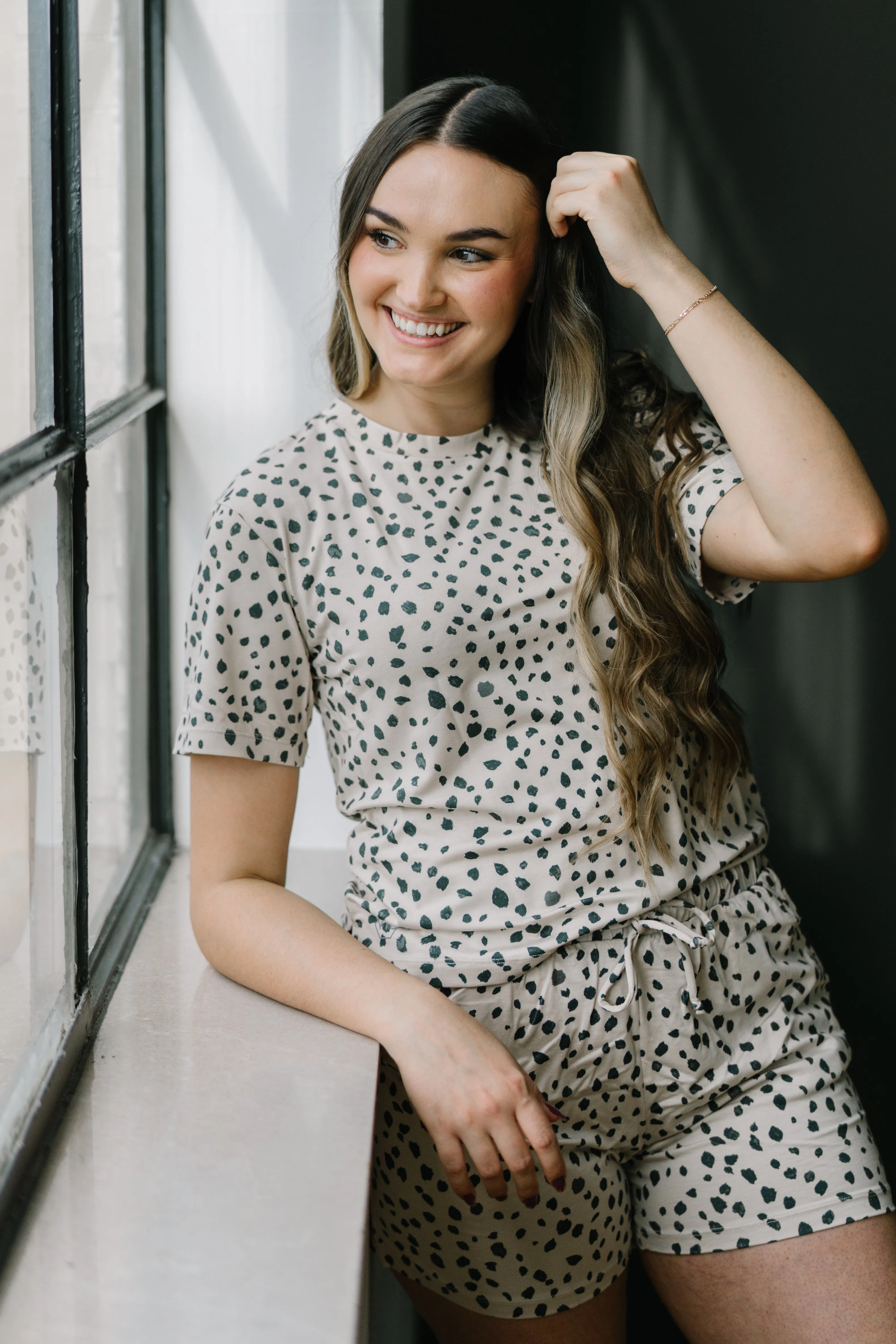 Lounge Premium Pajama Shorts - Dalmatian