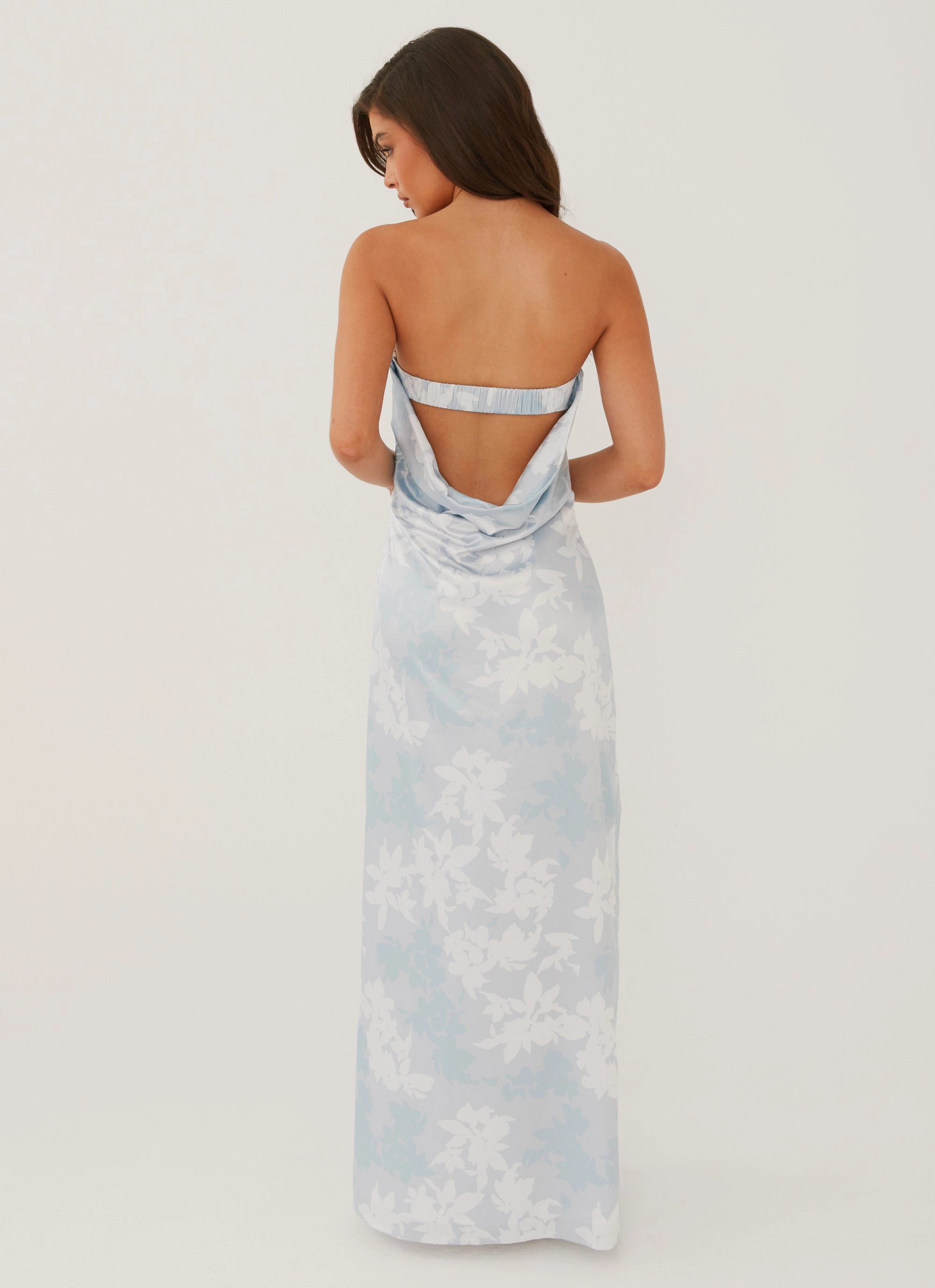 Natural Layers Love Me More Maxi Dress - Blue Blossom
