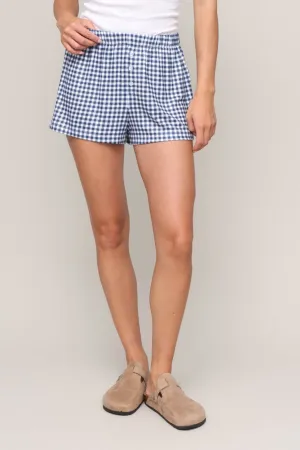 Quick Layer Maddie Gingham Short
