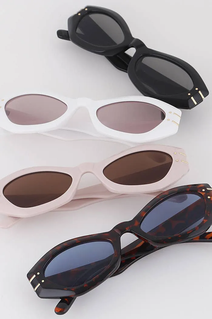 Rolled Hem Detailing Kylie Sunglasses