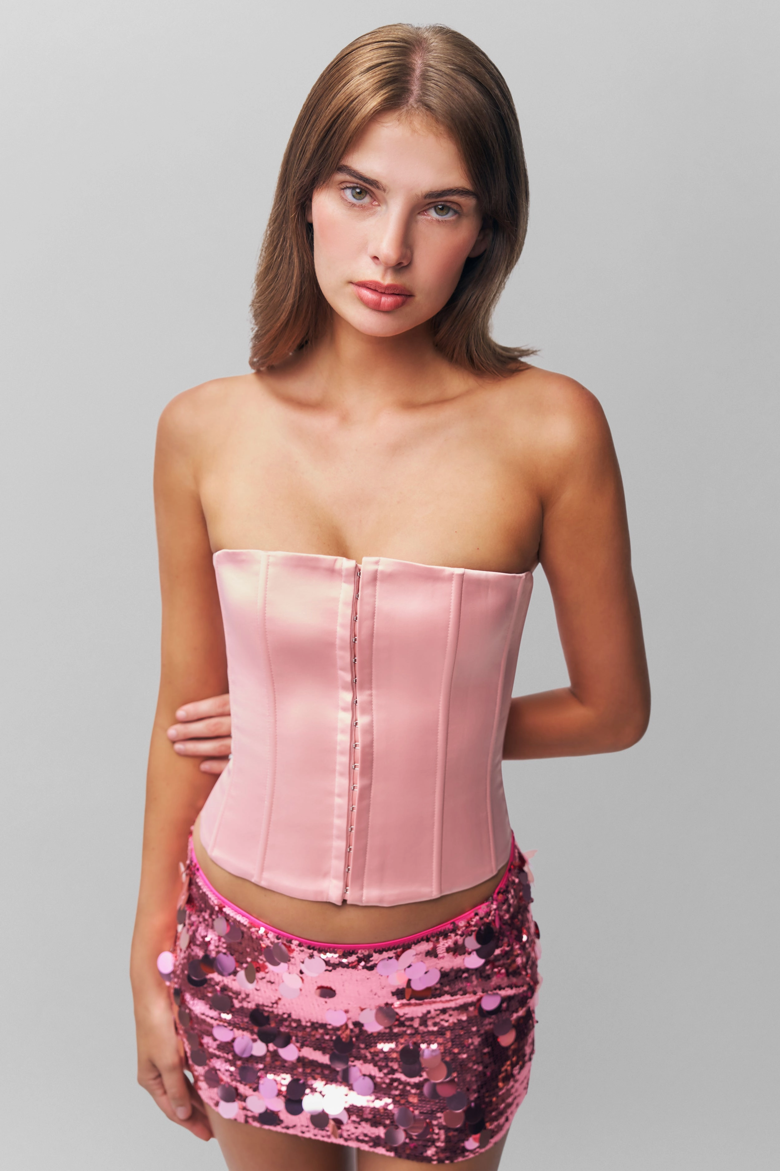 Luxury Feel Low Rise Paillette Skirt