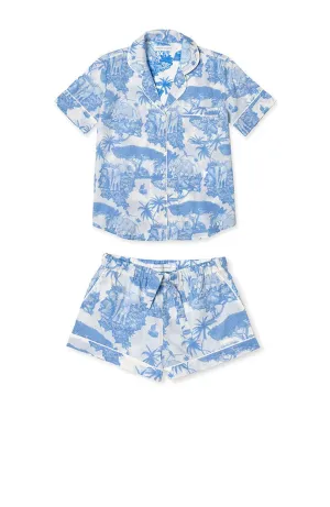 Loxodonta Organic Cotton Short Pajama Set