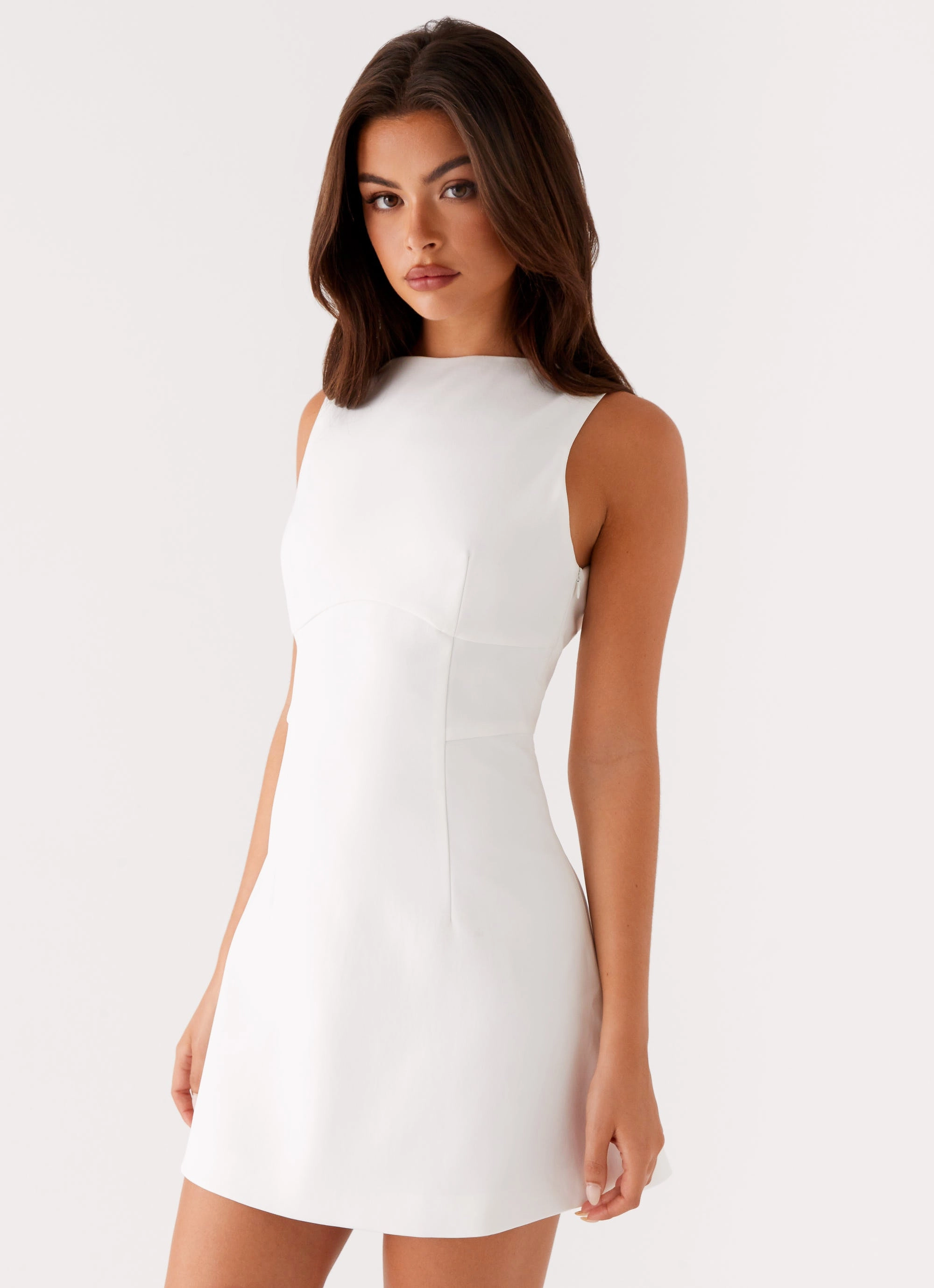 hypoallergenic material Lulita Mini Dress - White