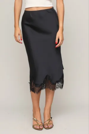 Luna Lace Trim Slip Skirt Light Fabric Outdoor Lifestyle