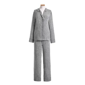 Lush Linen Black Pajama