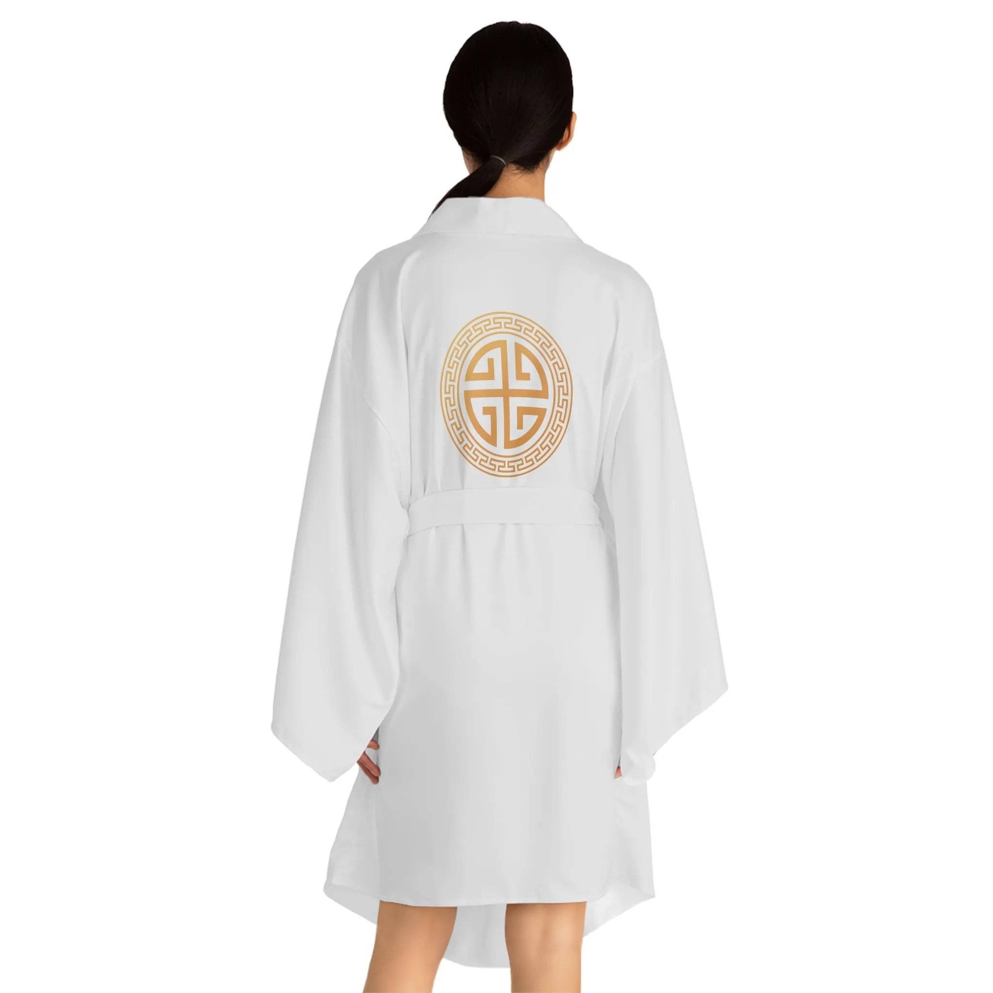 LUX Classic Long Sleeve Kimono Robe