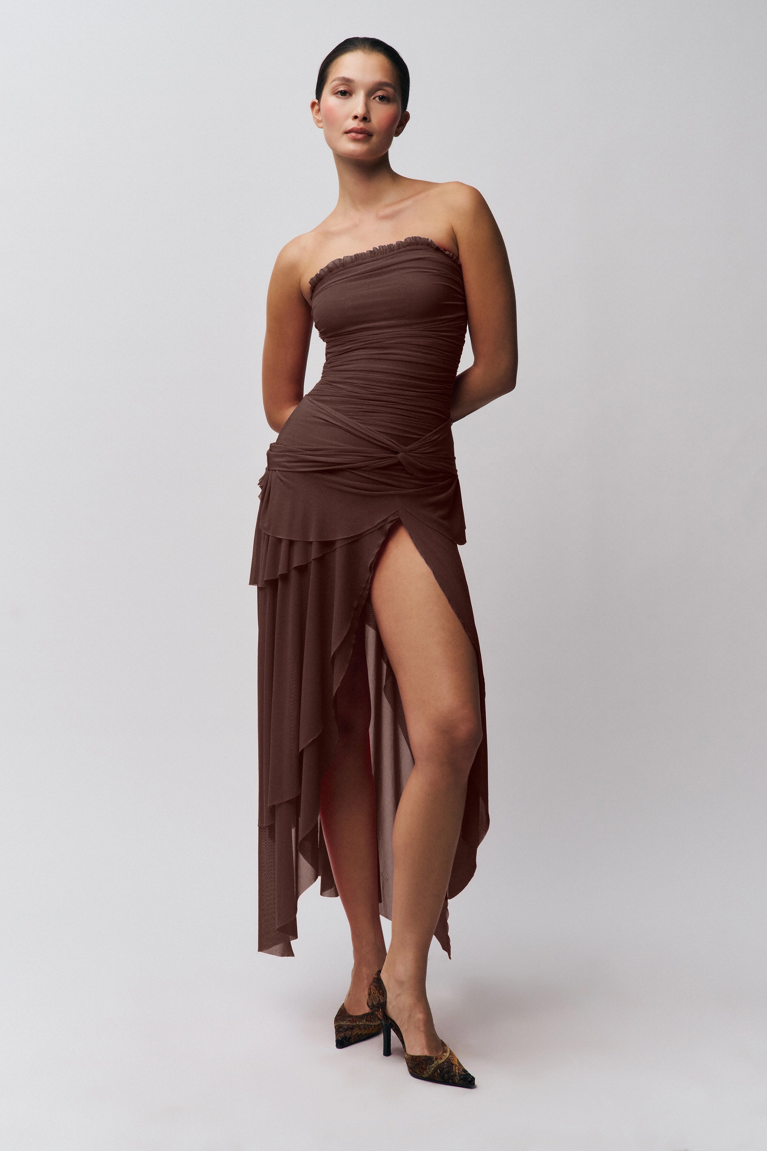 Lyla Twist Dress Lightweight-Structure