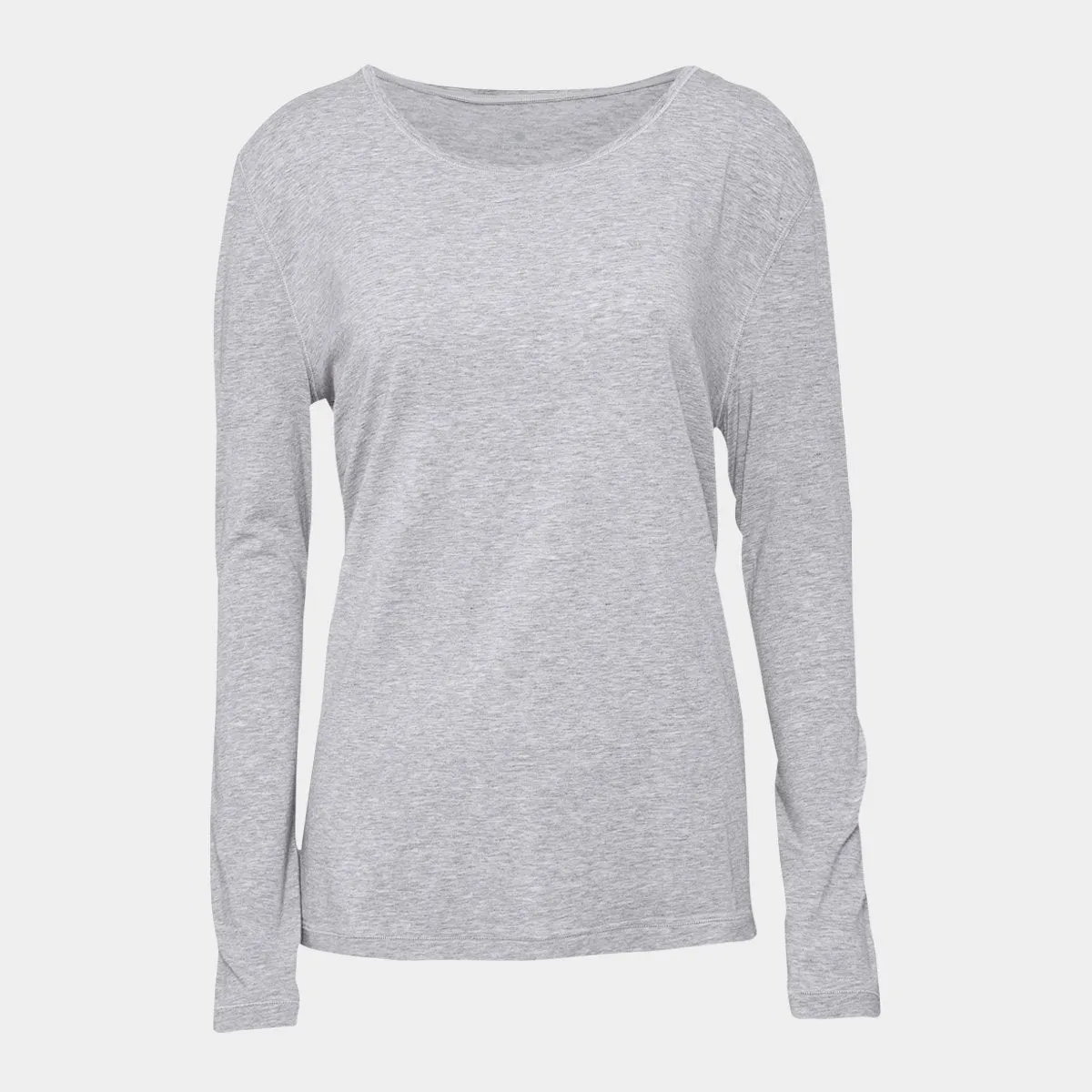 Lysegråt - sort homewear sæt i bambus