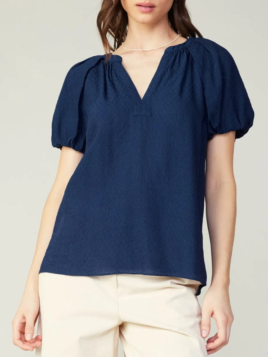 Modular Layering System Maeve Top Navy
