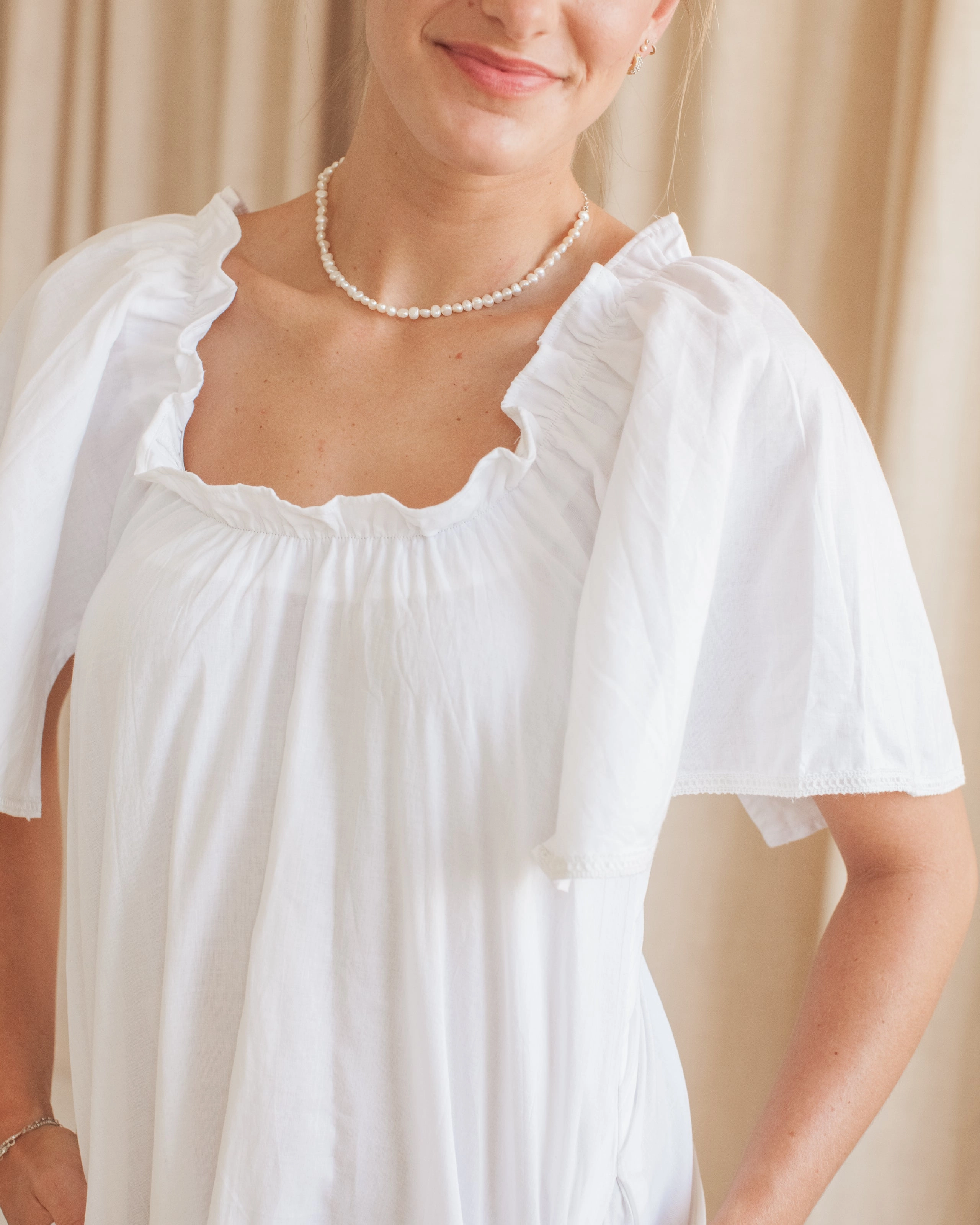 Cool Palette Everyday-Comfort Maison de Fr??d??ric Wendy House Dress- White