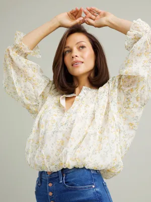 Majorie Floral Blouse QuickRelease Active Blouse