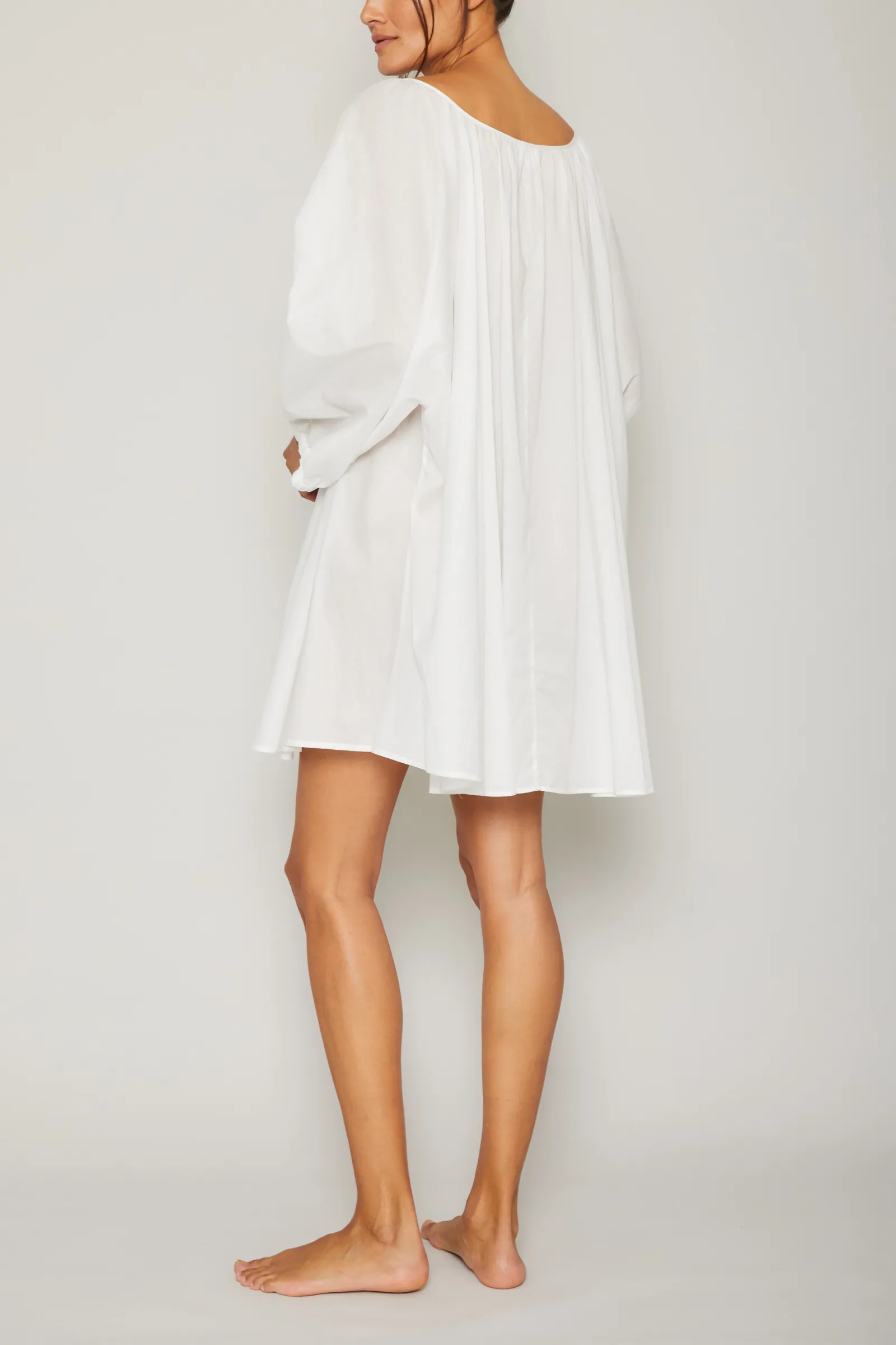 Maley Nightie - White