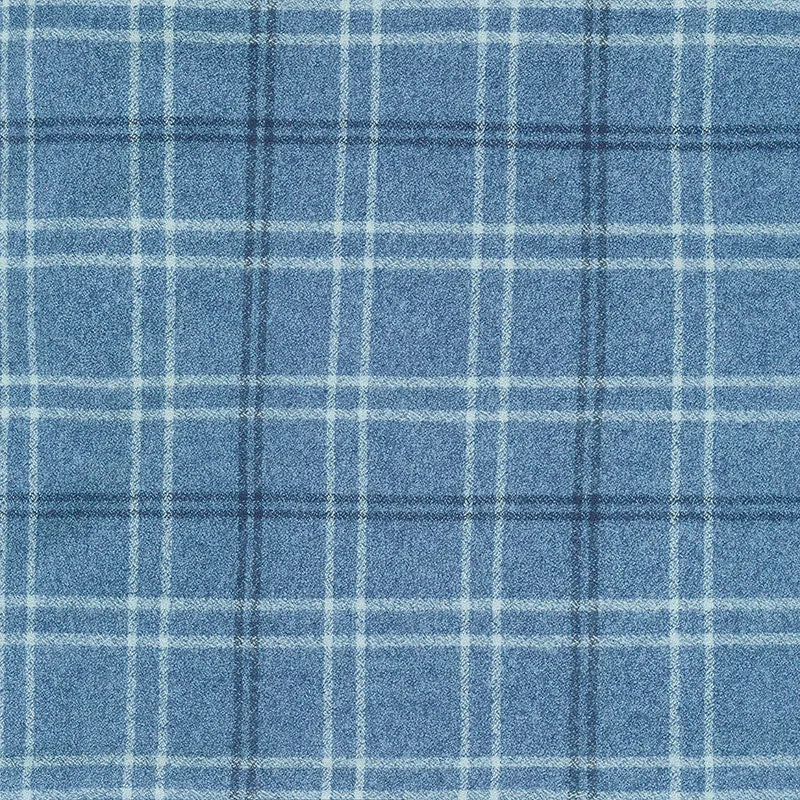 Mammoth Flannel - Plaid Pacific Yardage