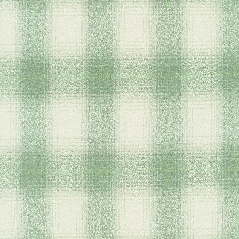 Mammoth Flannel - Plaid Sage Yardage