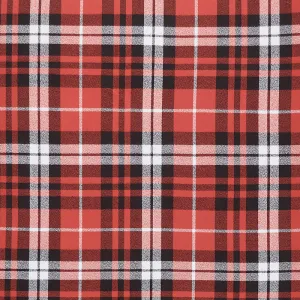 Mammoth Flannel - Plaid Scarlet Yardage