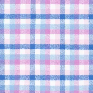 Mammoth Junior Flannel - Plaid Lilac Yardage