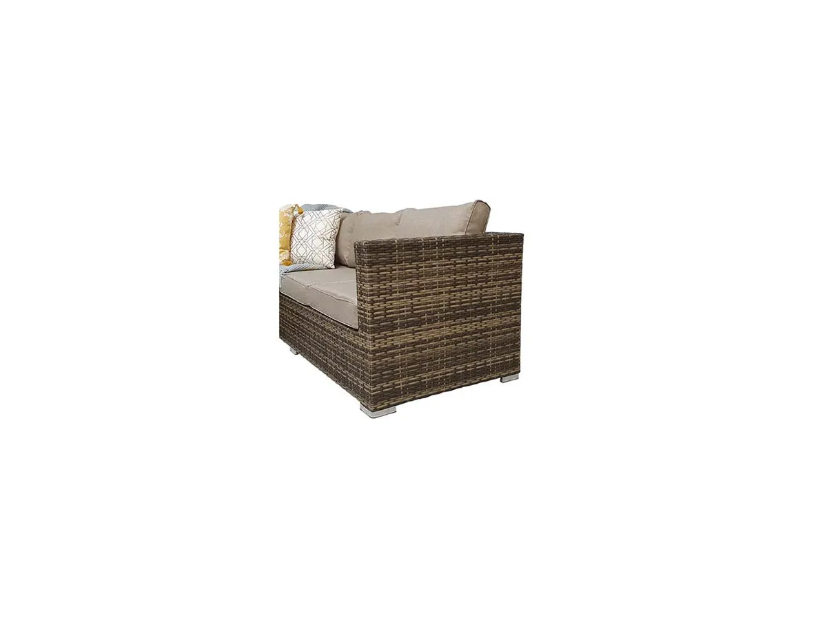Manhattan corner lounge suite Grey & Nature