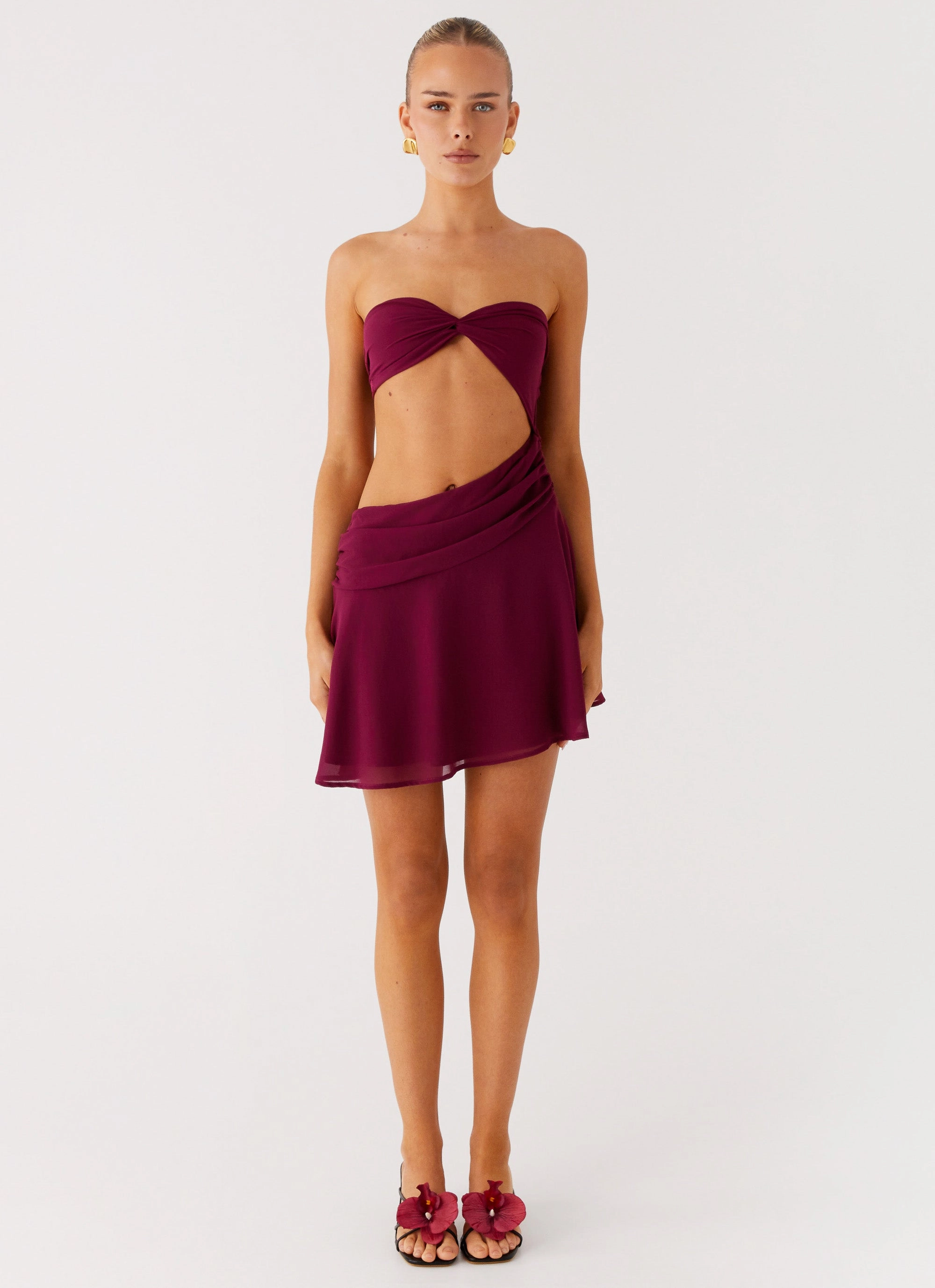 Clean Chic Marbella Mini Dress - Violetta