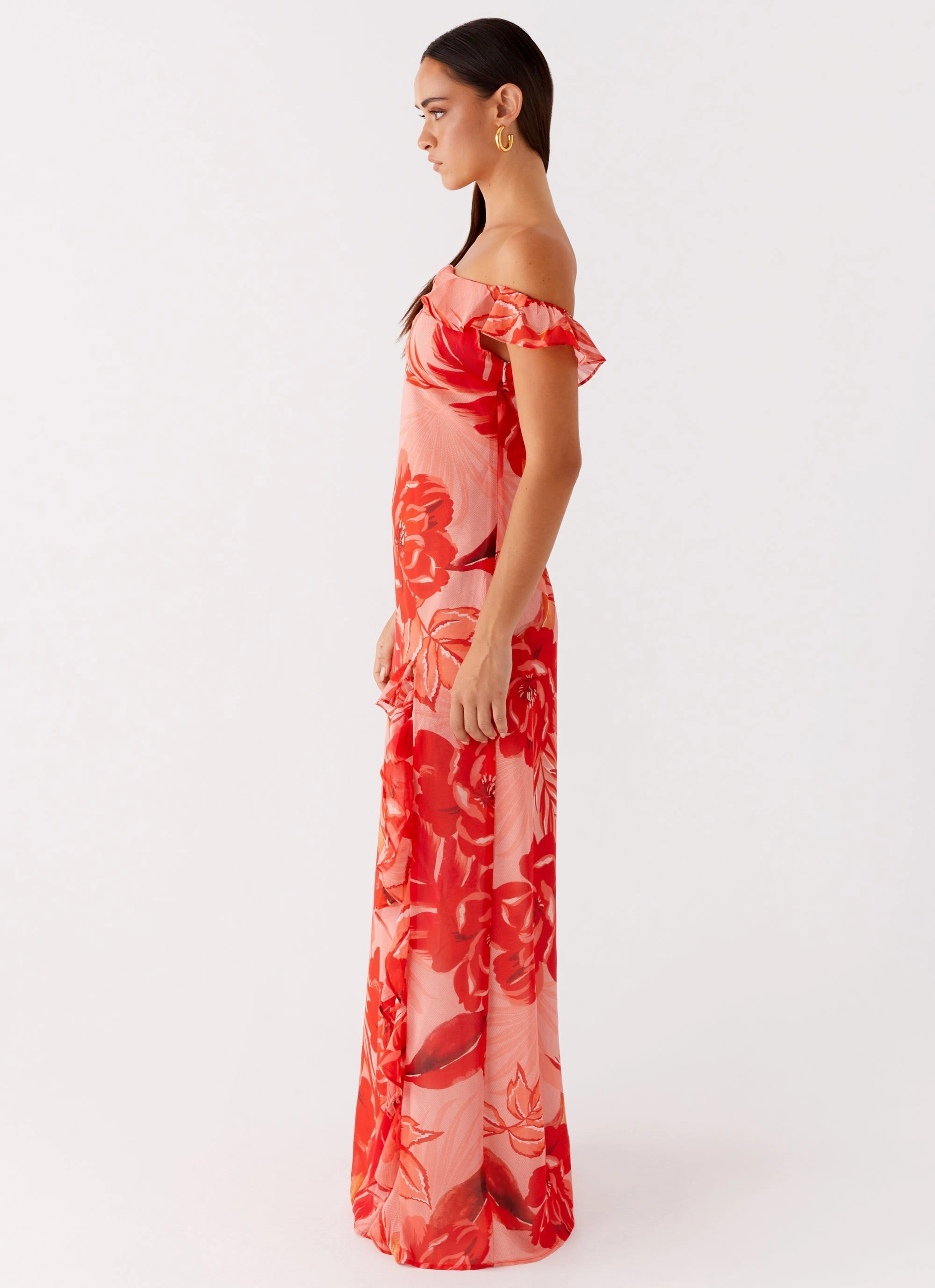 Luxe style Cassiday Maxi Dress - Sicily Sunsets Print