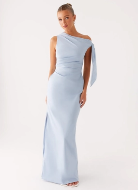 Marella Maxi Dress - Blue Refined Form