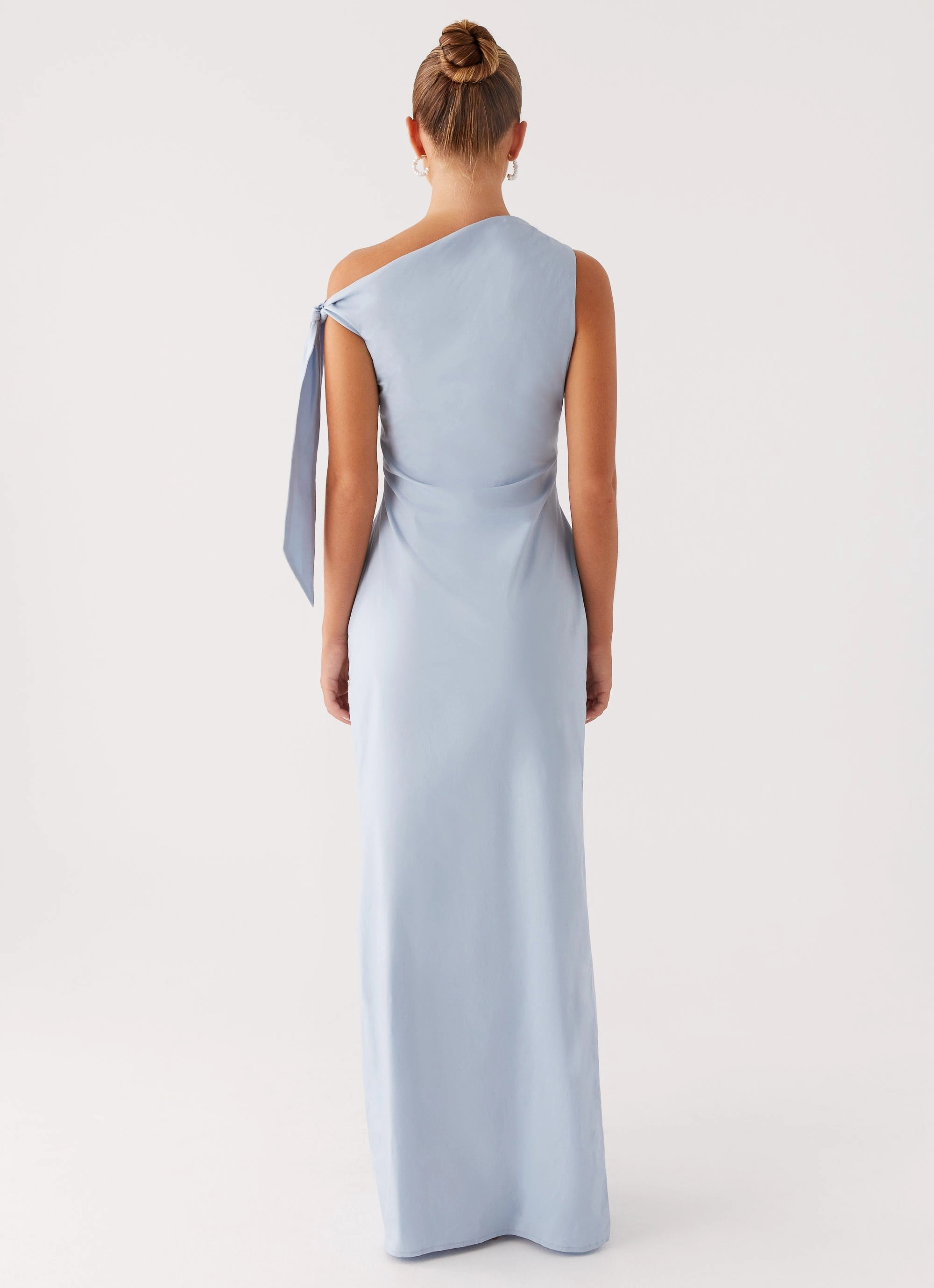 Marella Maxi Dress - Blue Lightweight Fabric Timeless Piece