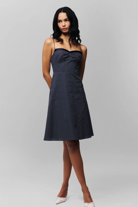 Margaux Midi Dress Vibrant Waist Fit