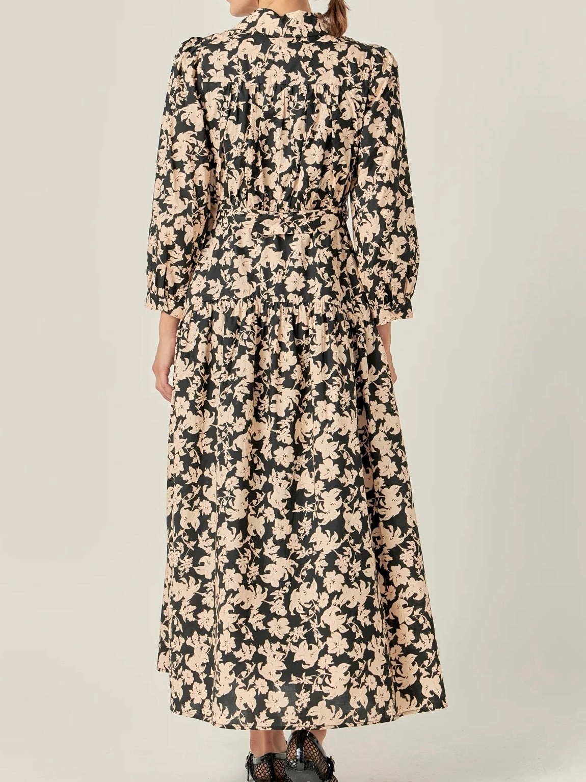 Classic Comfort Daily Silhouette Margot Floral Dress