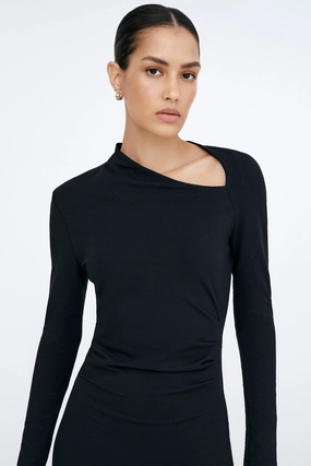 Marla Dress SweatAbsorbent Contrast Stitch Detail