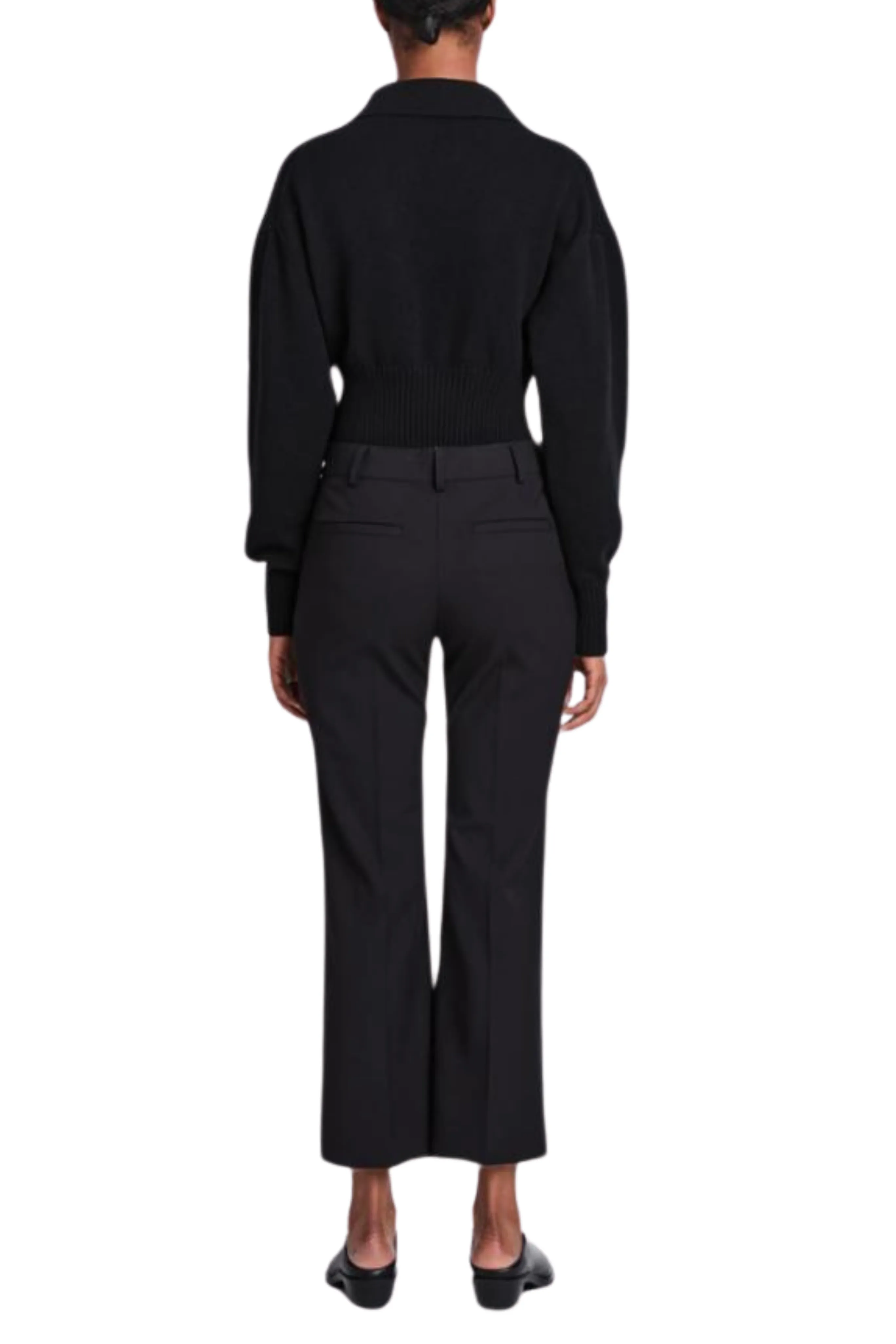 Marlene Wool Pant Tough Stretch Metallic accents