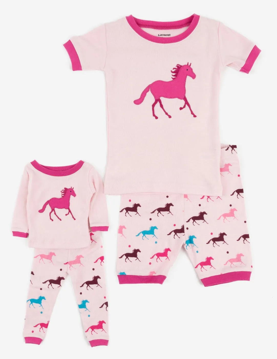 Matching Girl & Doll Cotton Pajamas