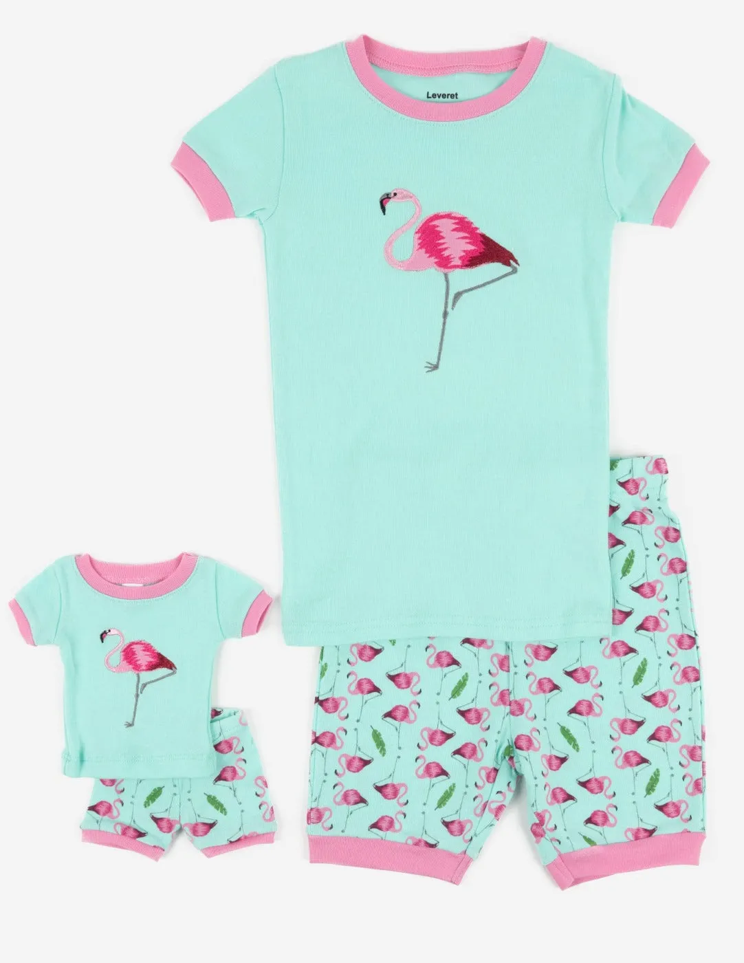 Matching Girl & Doll Cotton Pajamas