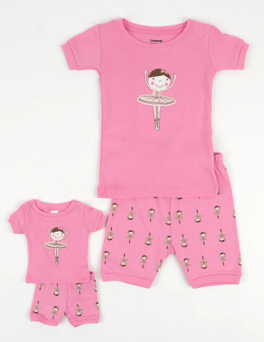Matching Girl & Doll Cotton Pajamas