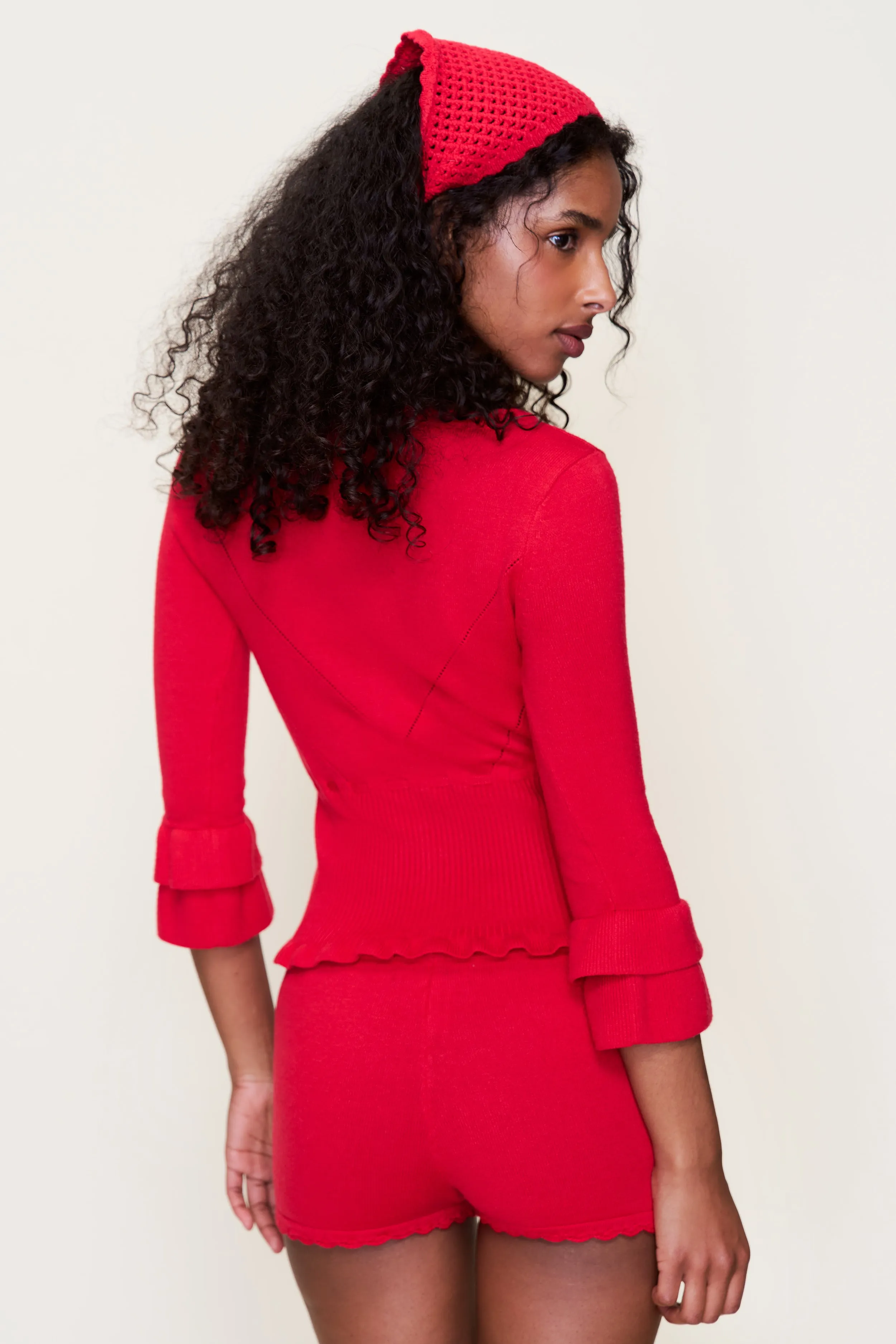 WaffleWeave YarnDyeStripe Mathilde Top